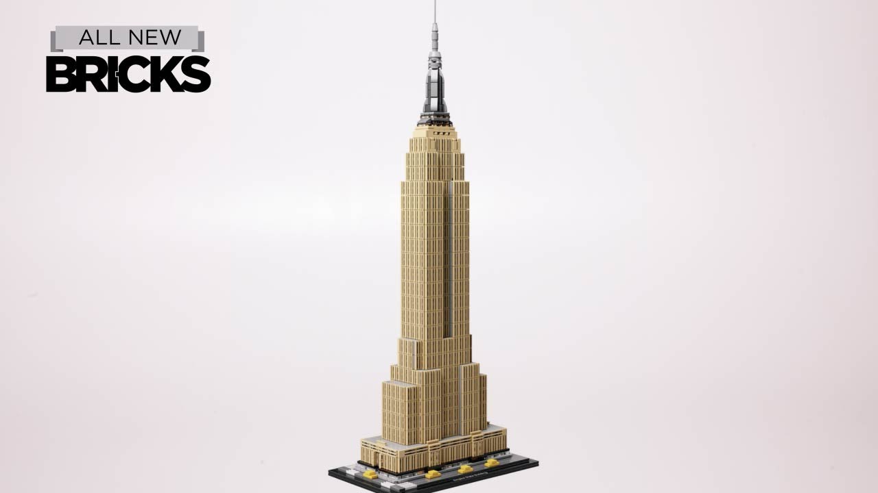 Uretfærdig aflivning politik Lego Architecture 21046 Empire State Building Speed Build - YouTube