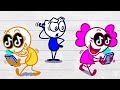 Social Media Destroys Life - Short Pencilmated Animation Cartoons