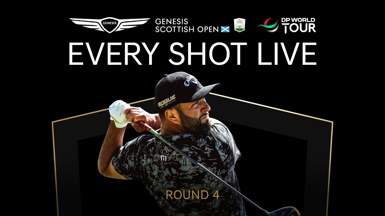 LIVE - Feature Groups including Jon Rahm Genesis Scottish Open 2022 Final Round