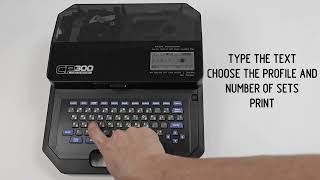 CP300 - Cable ID Printer - First printing