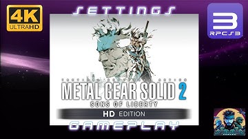 Best RPCS3 Settings for Metal Gear Solid 2 HD Collection [4K | 60FPS] | PS3 Emulator Performance ⚙️🚀
