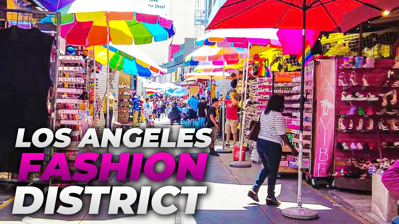 Walking Los Angeles : Santee Alley & Fashion District 