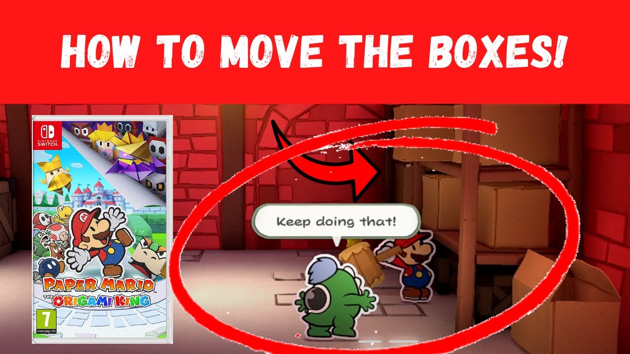 Game Breaking Bug Glitch in Paper Mario The Origami King? How to Move