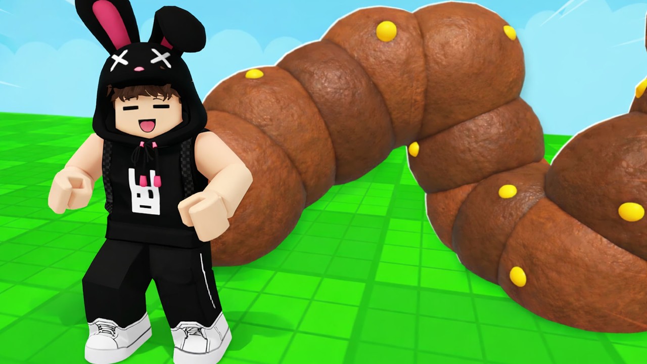 Ferix, Kezri Dan Ciko Poop Nya Panjang Banget! ROBLOX