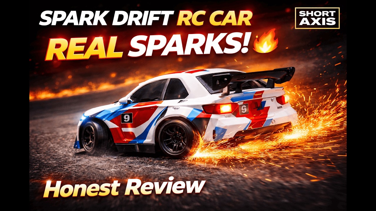 Short Axis, Spark Drift, RC Car, Review, Real Sparks, Hindi