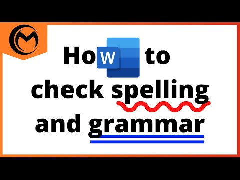 How to check spelling and grammar in Microsoft Word