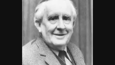 J.R.R Tolkien Reads The One Ring Poem