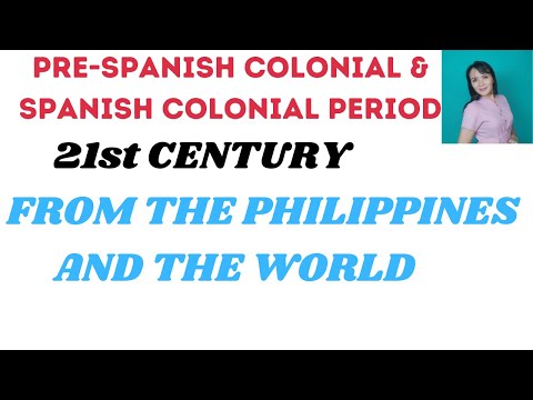 പ്രീ-കൊളോണിയൽ, സ്പാനിഷ് കൊളോണിയൽ കാലഘട്ടങ്ങൾ| ഫിലിപ്പൈൻ സാഹിത്യം