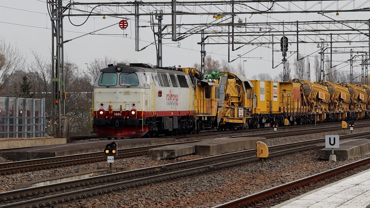 Tåg på Malmö Östervärn station