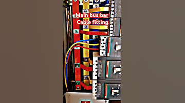 Men breaker bus bar ek selfie cable setting lux termination electricity