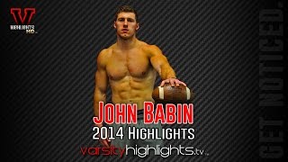 John Babin 2014 Highlights (SUNY Cortland NFL Class of 2015 Football)