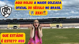 Que estádio é este? A maior goleada do futebol brasileiro!