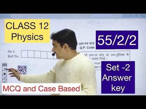 Set 2 Physics Answer Key 