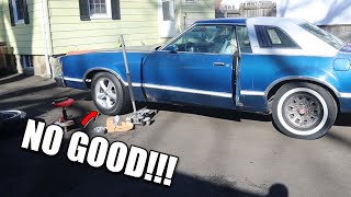1977 Mercury Cougar Gets S550 Wheels, BUT I FAILED!!!