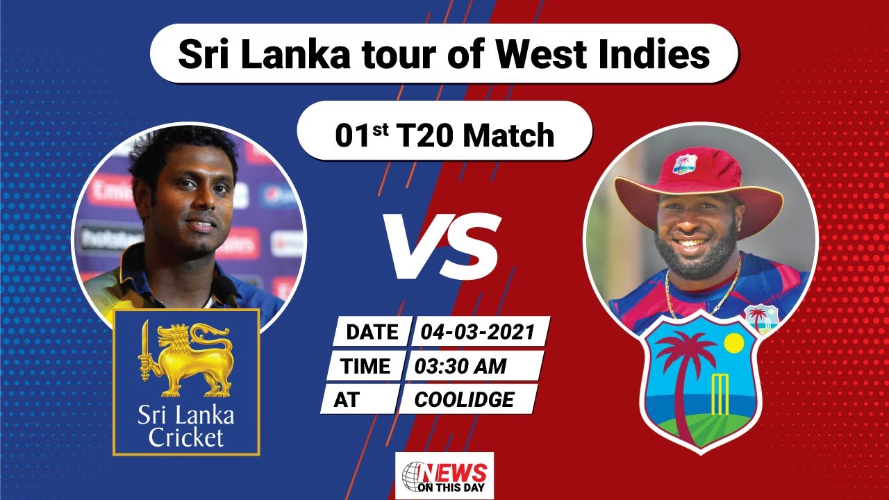 Live | Sri Lanka vs West Indies 1st T20I - YouTube