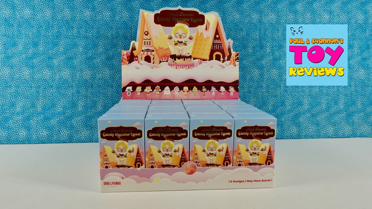 Skullpanda Candy Monster Town Blind Box Figure Unboxing