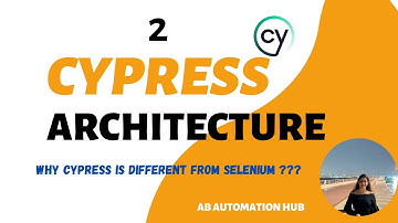 Part 2 - Cypress Architecture || Why Cypress is different from Selenium ???