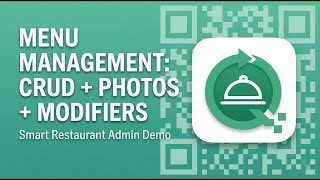 Đồ Án Web - Milestone 2 - Quản lý Danh mục, Món ăn, Modifiers, Menu Template và Xuất nhập file