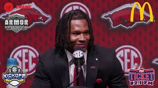 SEC Media Days RB Sutton Smith brought to you by McDonalds Armor Heating Air and Trane