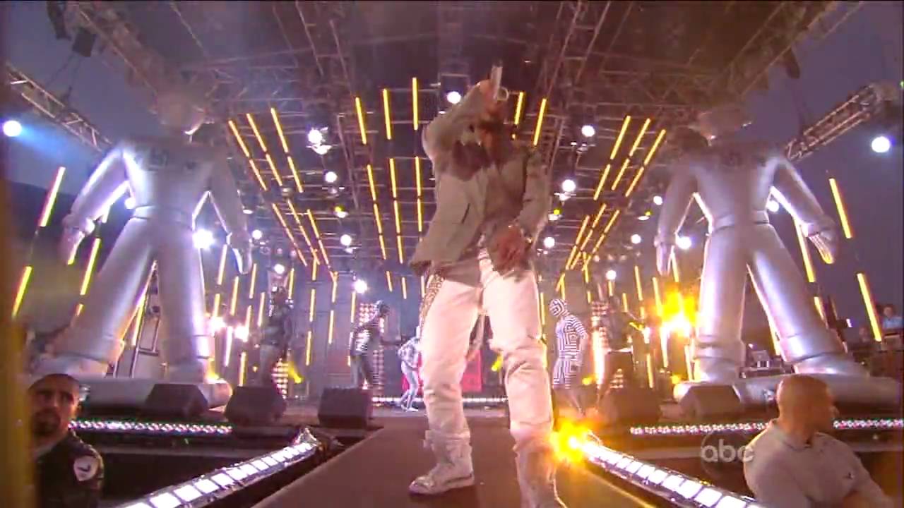 Black Eyed Peas Boom Boom Pow (05.06.09 Jimmy Kimmel Live).[HDTV
