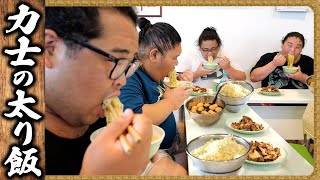 【太り飯】ラーメン140玉 🍜 限界突破！太るための大食い相撲合宿