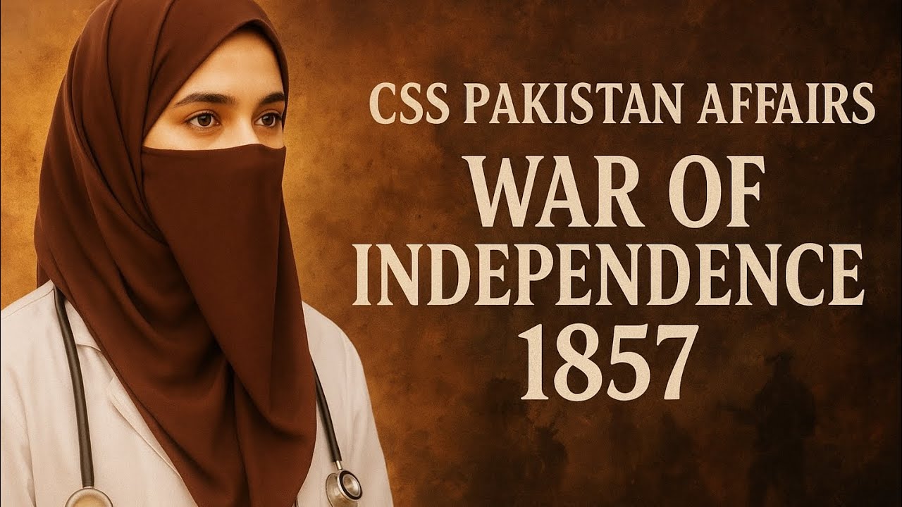War of Independence 1857 | CSS Pakistan Affairs | Causes, Events ...
