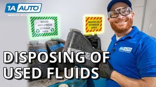 How to Recycle Used Oil and Other Fluids From Your Car, Truck or SUV