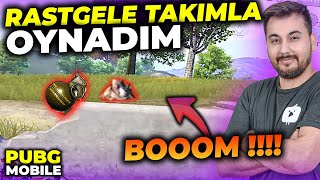 Booom Efsane Leşli̇ Maç Pubg Mobile Rastgele Takim