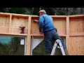 Building an Off Grid Yurt Part 7: 24 Walls in Place