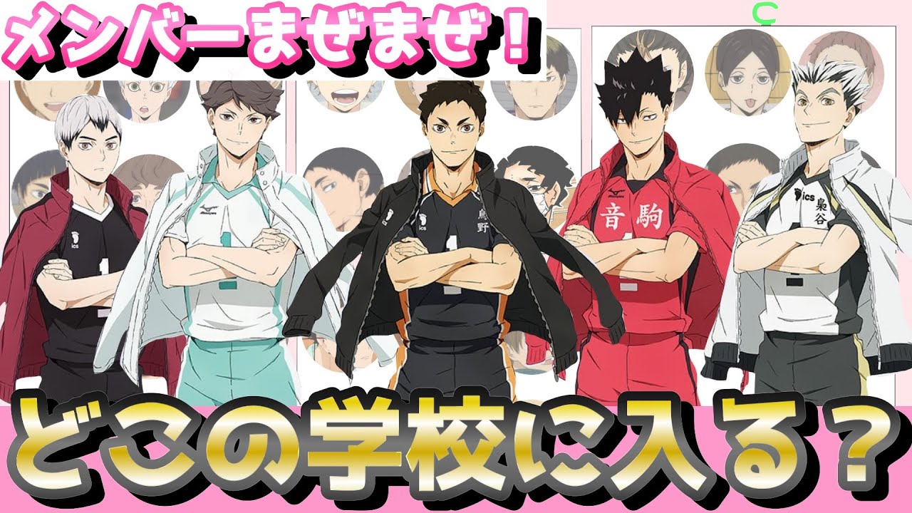 【ハイキュー!!】おっすオラ夢女！どこでマネしような！？ワクワクすっぞ！（妄想）