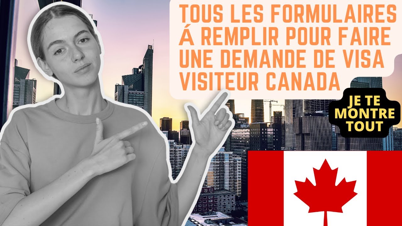 Immigrer au Canada - Formulaires de demande de visa visiteur visa ...