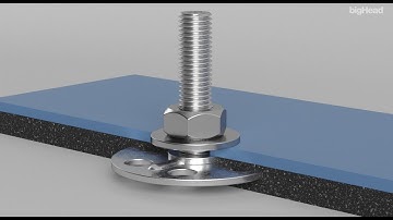 bigHead fasteners for composite panels need no extra thickening