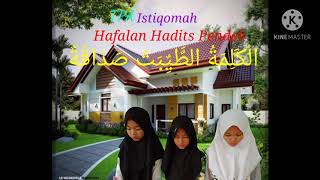 Hafalan Hadits pendek  Tpa Istiqomah Bibis, Ngarum, Ngrampal, Sragen