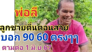 พ่อลี ตามแนวทางพ่อลีลูกชายฝันคนสุดท้ายตื่นตอนสาย 90 60 1.มิ.ย.67#เลขเด็ด #หวย