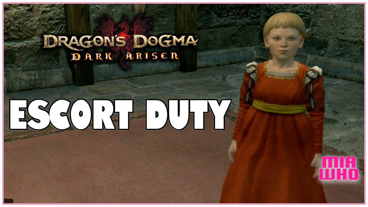Escort Duty(Gold Idol) Dragon's Dogma Dark Arisen YouTube