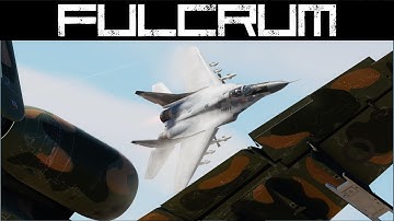 FIRST DOGFIGHT in the NEW MIG-29A FULCRUM | DCS | MOZA AB9 FFB