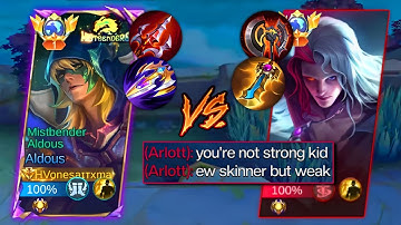 ALDOUS BEST EFFECTIVE WAY TO DEAL AGAINST THIS TRASHTALKER ENEMY!!!🔥 (don