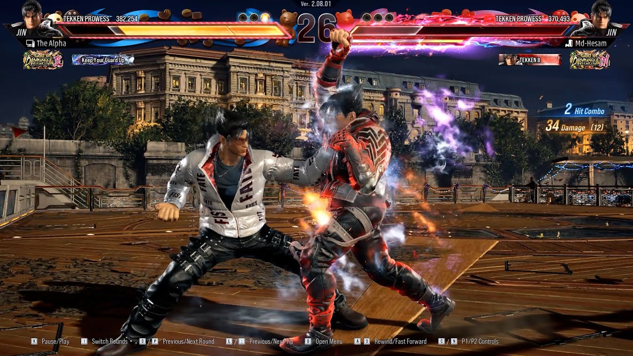 Trapping GOD4 Jin in A Combo Video be Like 