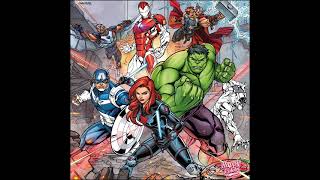 The Avengers  coloring (Happy color )