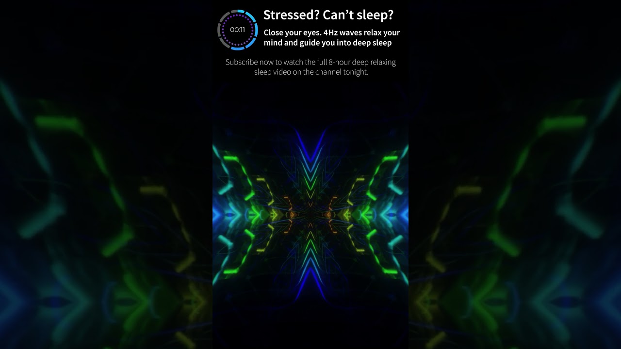 Спите крепче с дельта-частотой 4 Гц 🌙✨ | Улучшите сон уже сегодня! 