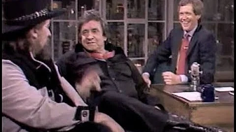 Johnny Cash & Waylon Jennings Collection on Letterman, 1983-1995