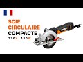 Worx wx439 scie circulaire compacte     fr