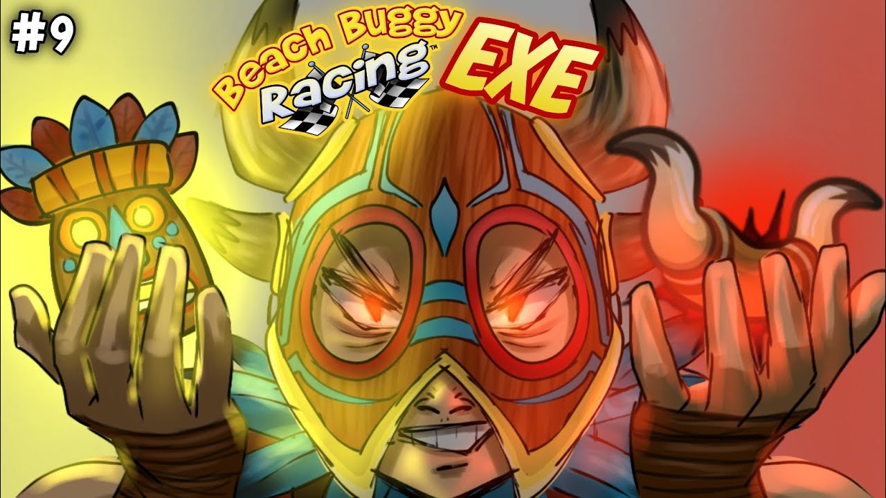 Oog-Oog funny moments - beach buggy racing exe - by freg 🐸✨