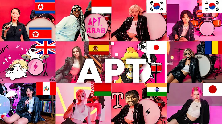 APT - Rosé & Bruno Mars : Who Sung It better (17 different types & language)