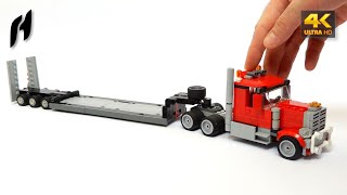 Truck with Flatbed Trailer (MOC - 4K)