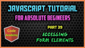 Javascript Tutorial for begineers | Part 39 | Accessing Form Elements