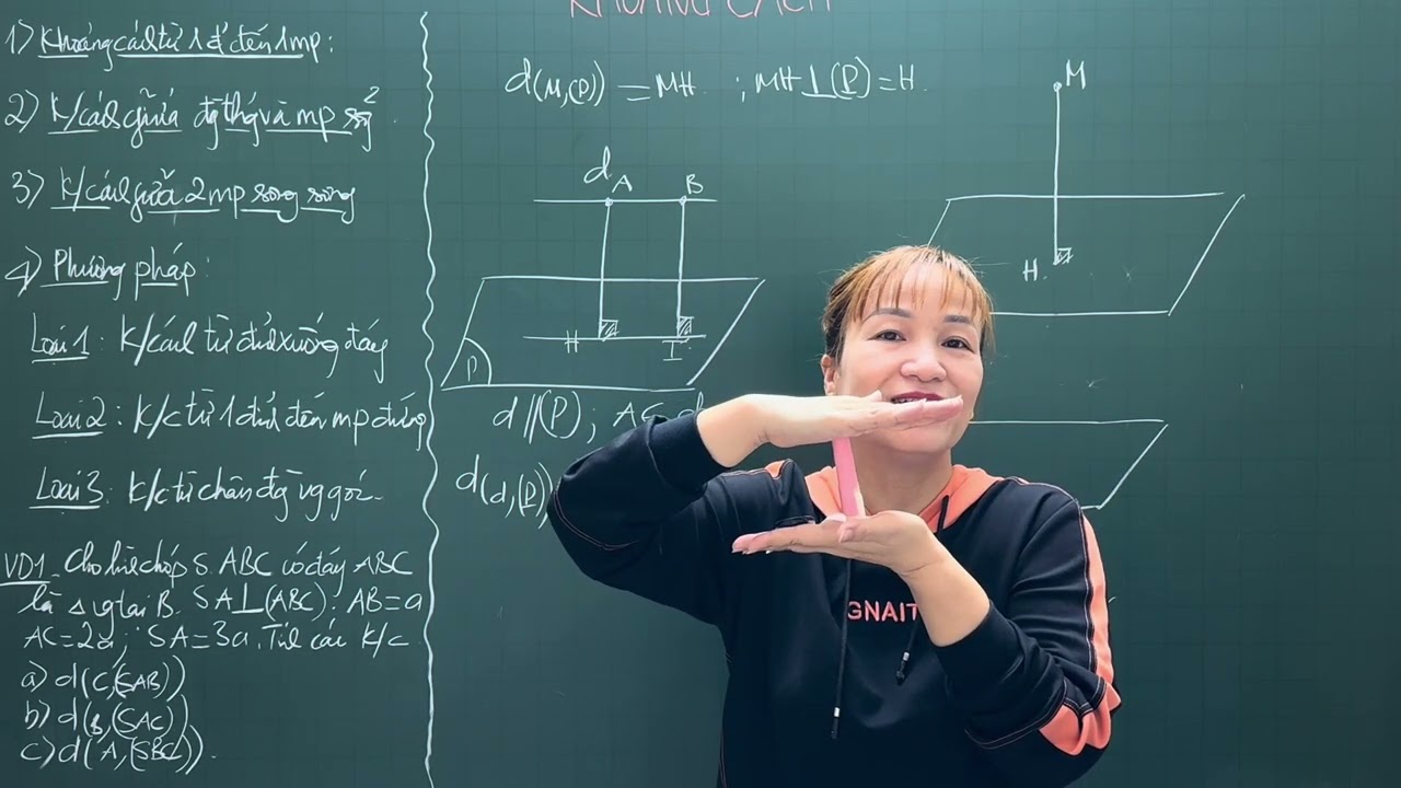 TOÁN 11- KHOẢNG CÁCH TỪ MỘT ĐIỂM ĐẾN MỘT MẶT PHẲNG.
