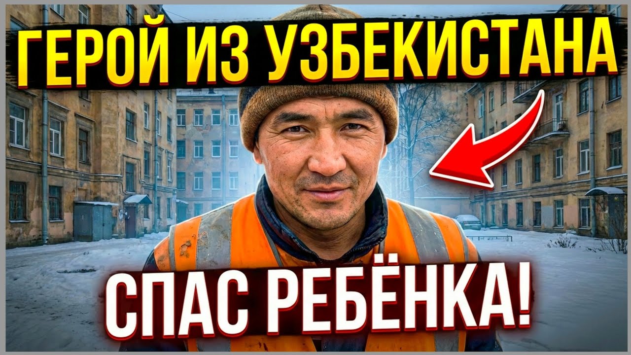 Дворник рассказал о спасении выпавшего из окна в Петербурге ребёнка.