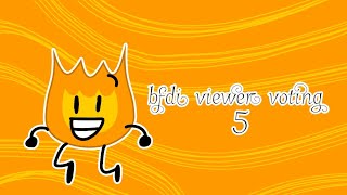 Bfdi viewer voting 5