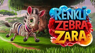Renkli Zebra Zara - Uyku Masalları
